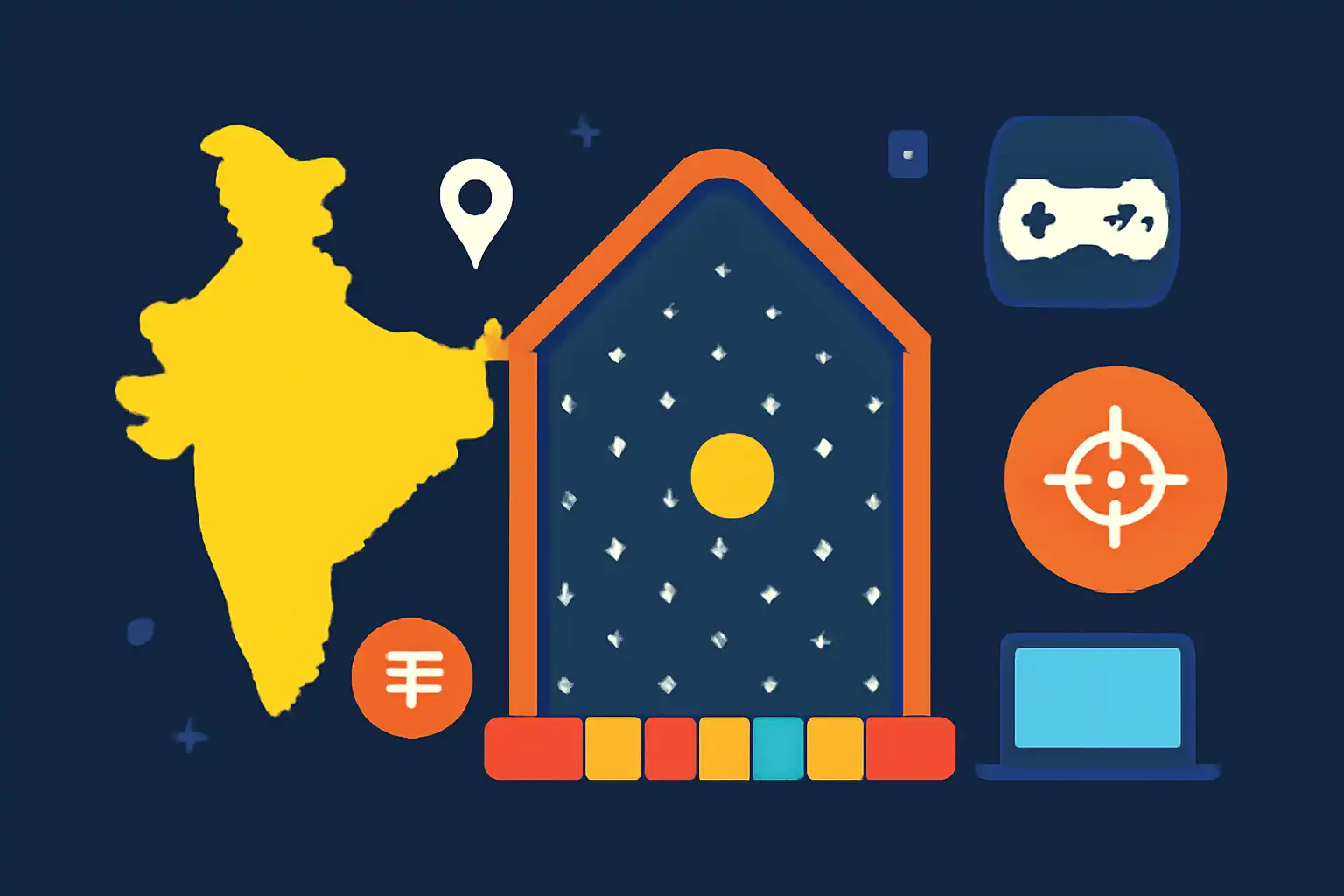 Hero illustration: Where to Play Plinko Game in India