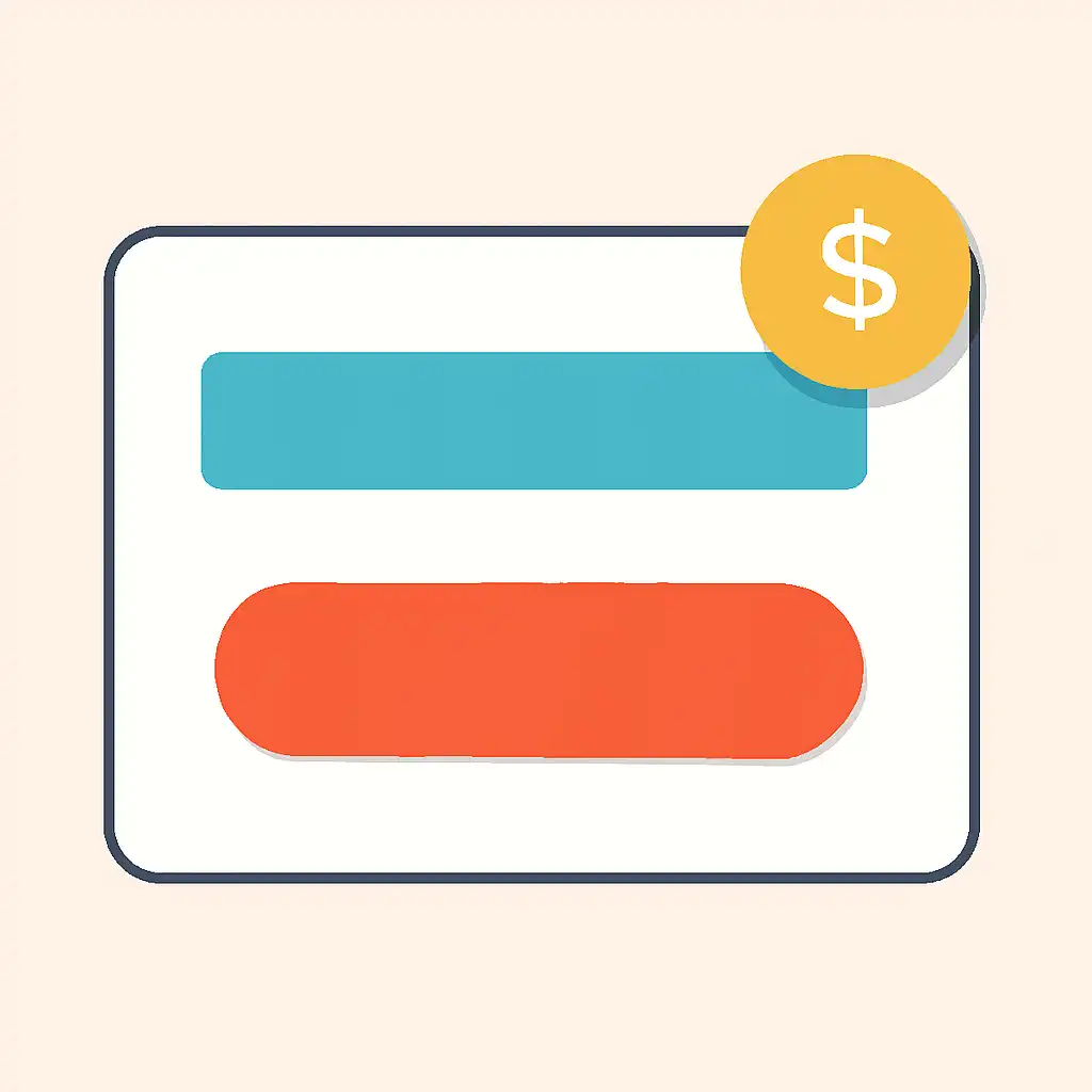 Close-up of button or form field for payout tables, Plinko Game