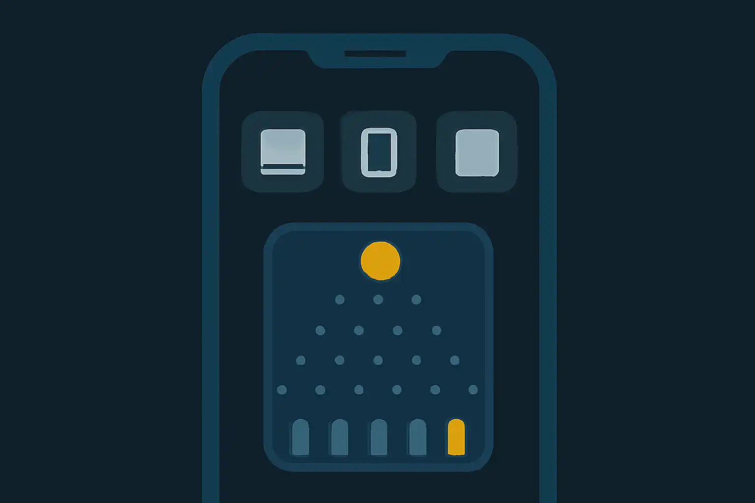 Detail screen: choosing a platform, mobile screen, Plinko Game